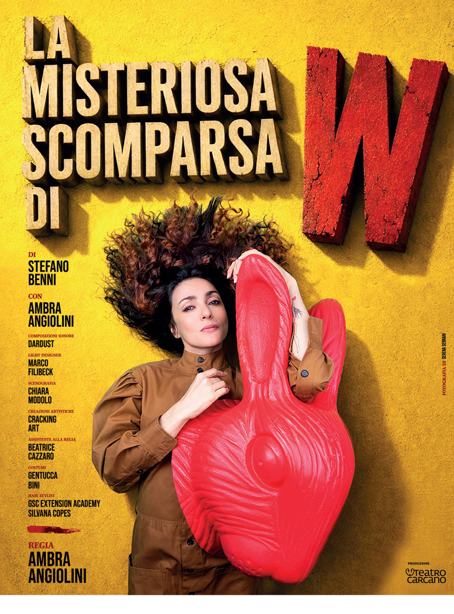 Locandina La misteriosa scomparsa di W, di Stefano Benni