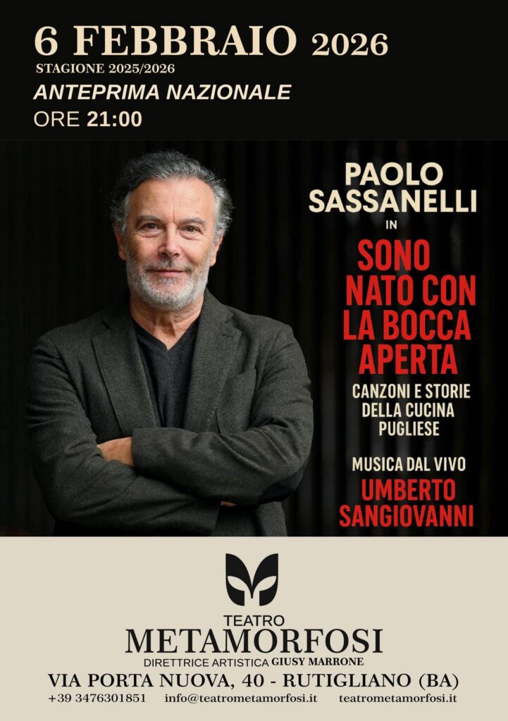 sono nato con la bocca aperta