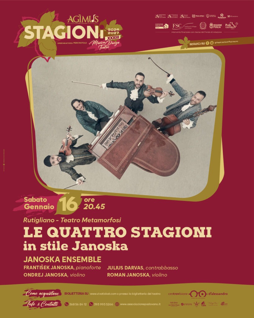 LE QUATTRO STAGIONI IN STILE JANOSKA