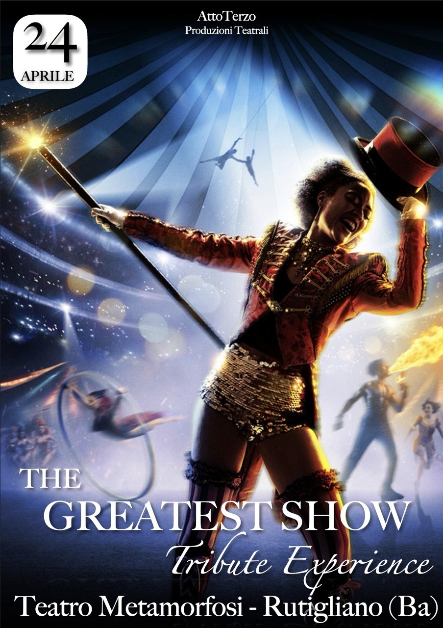 Locandina THE GREATEST SHOW – Tribute Experience